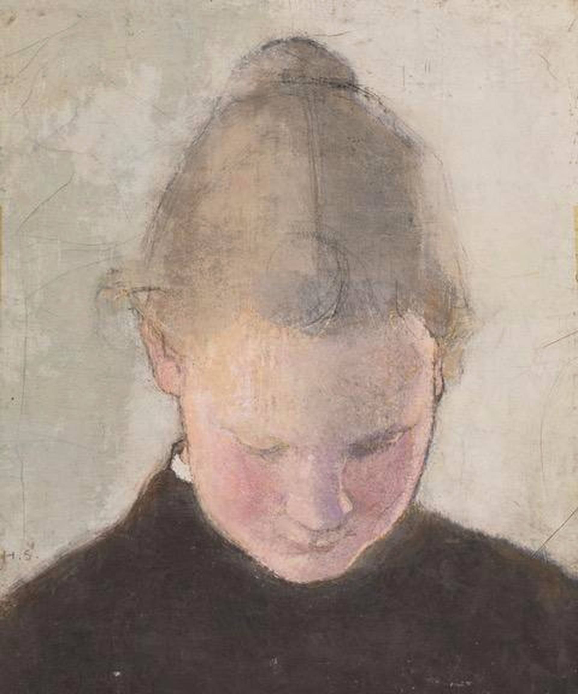 Helene-Schjerfbeck-Lukeva-tytto - Helene Schjerfbeck