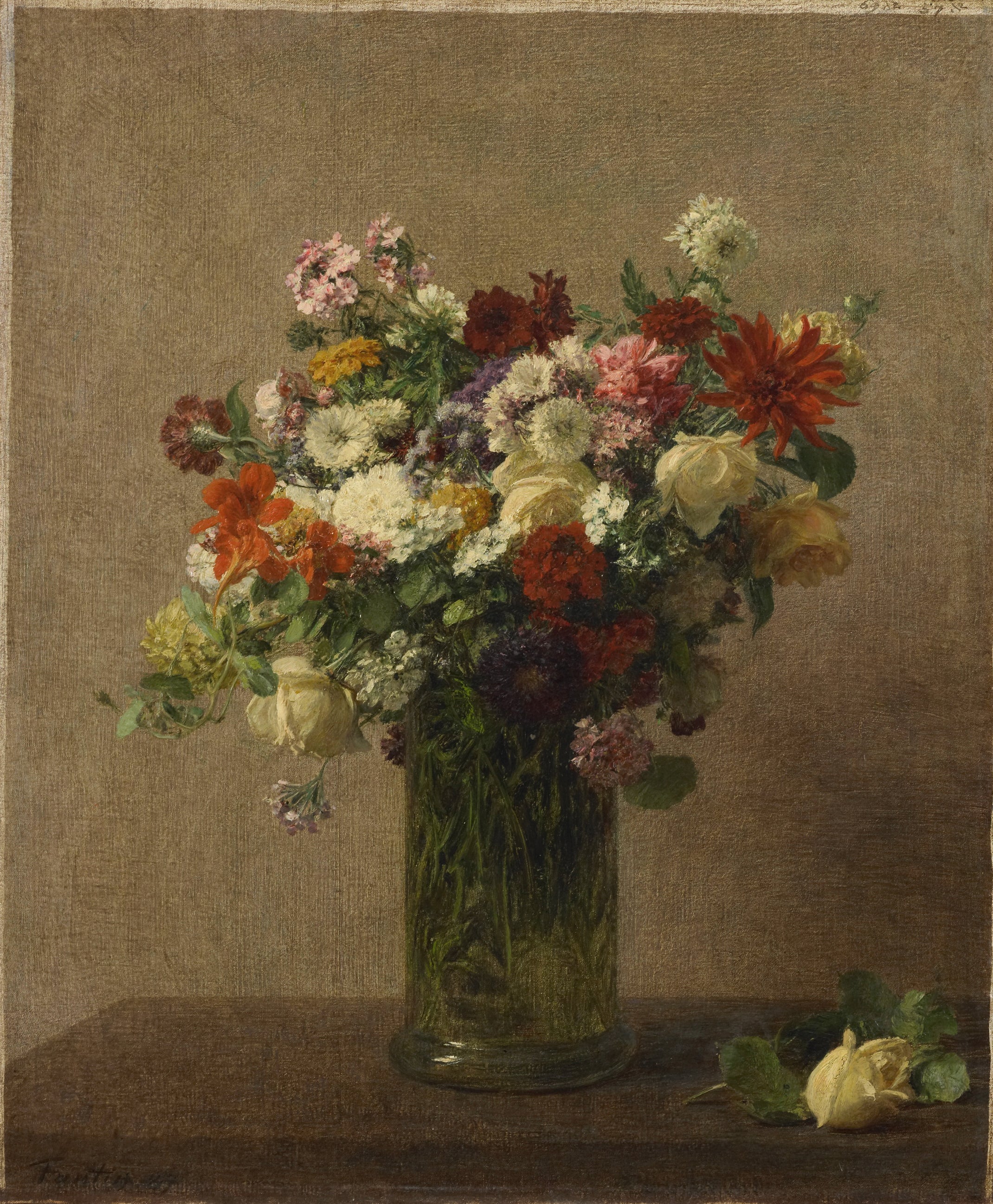 Nature morte aux fleurs SK-A-2895 - Henri Fantin-Latour