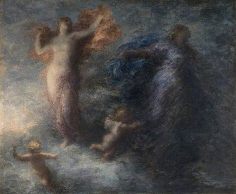 L'Aurore et la Nuit - Henri Fantin-Latour