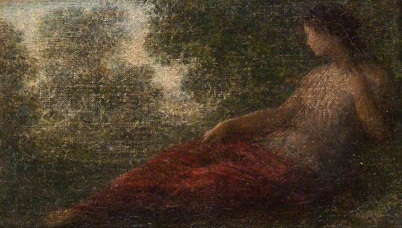 Dame au repos - Henri Fantin-Latour