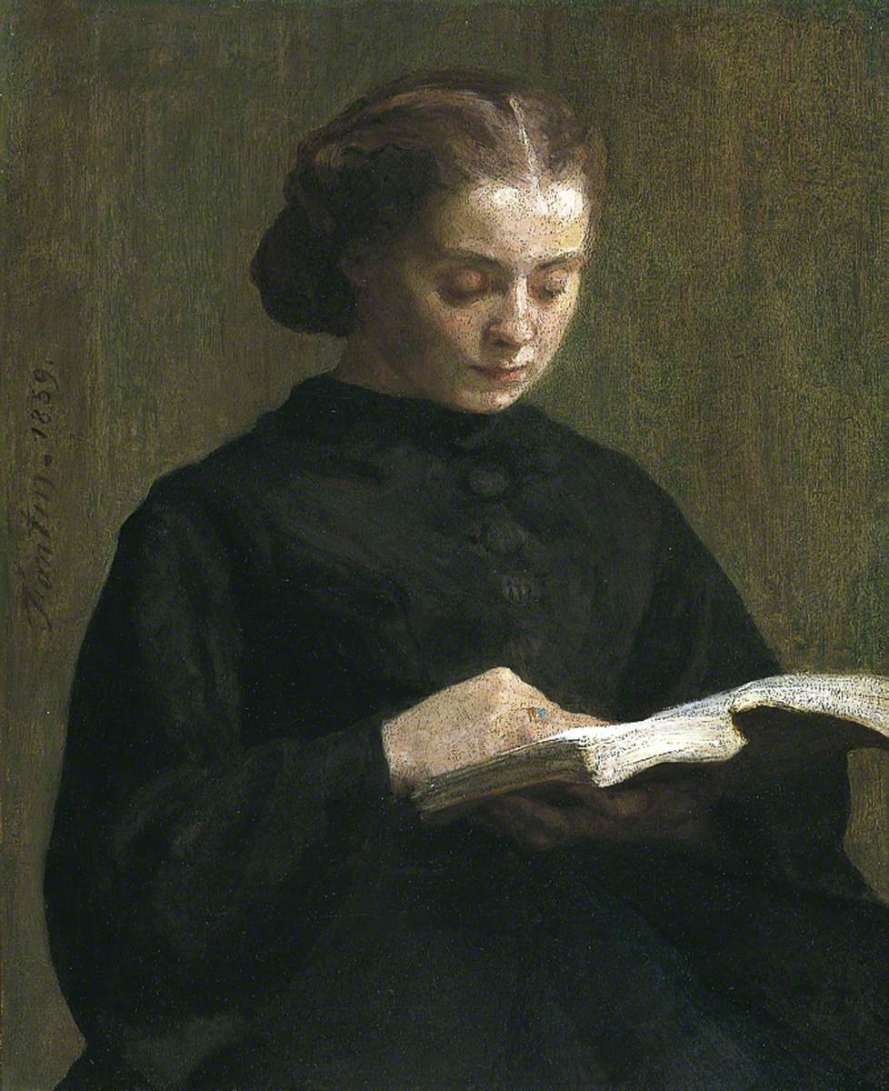 Portrait de Mademoiselle Marie Fantin-Latour - Henri Fantin-Latour