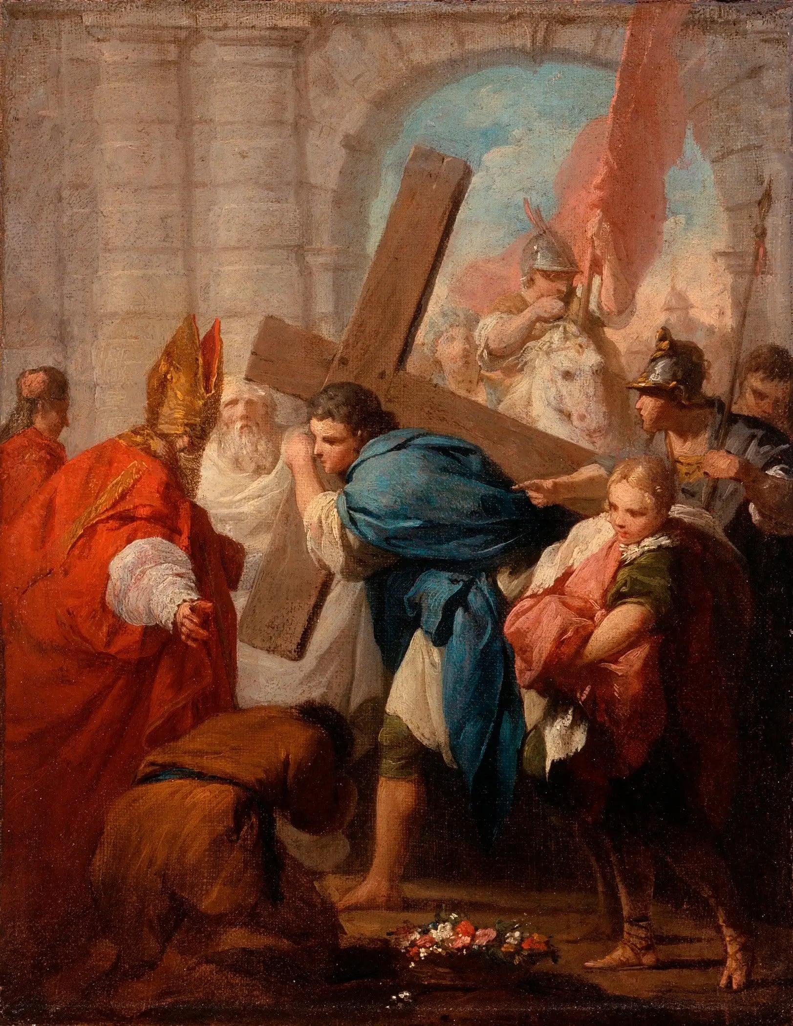 Héraclius portant la croix - Pierre Subleyras - Alpha Reproduction
