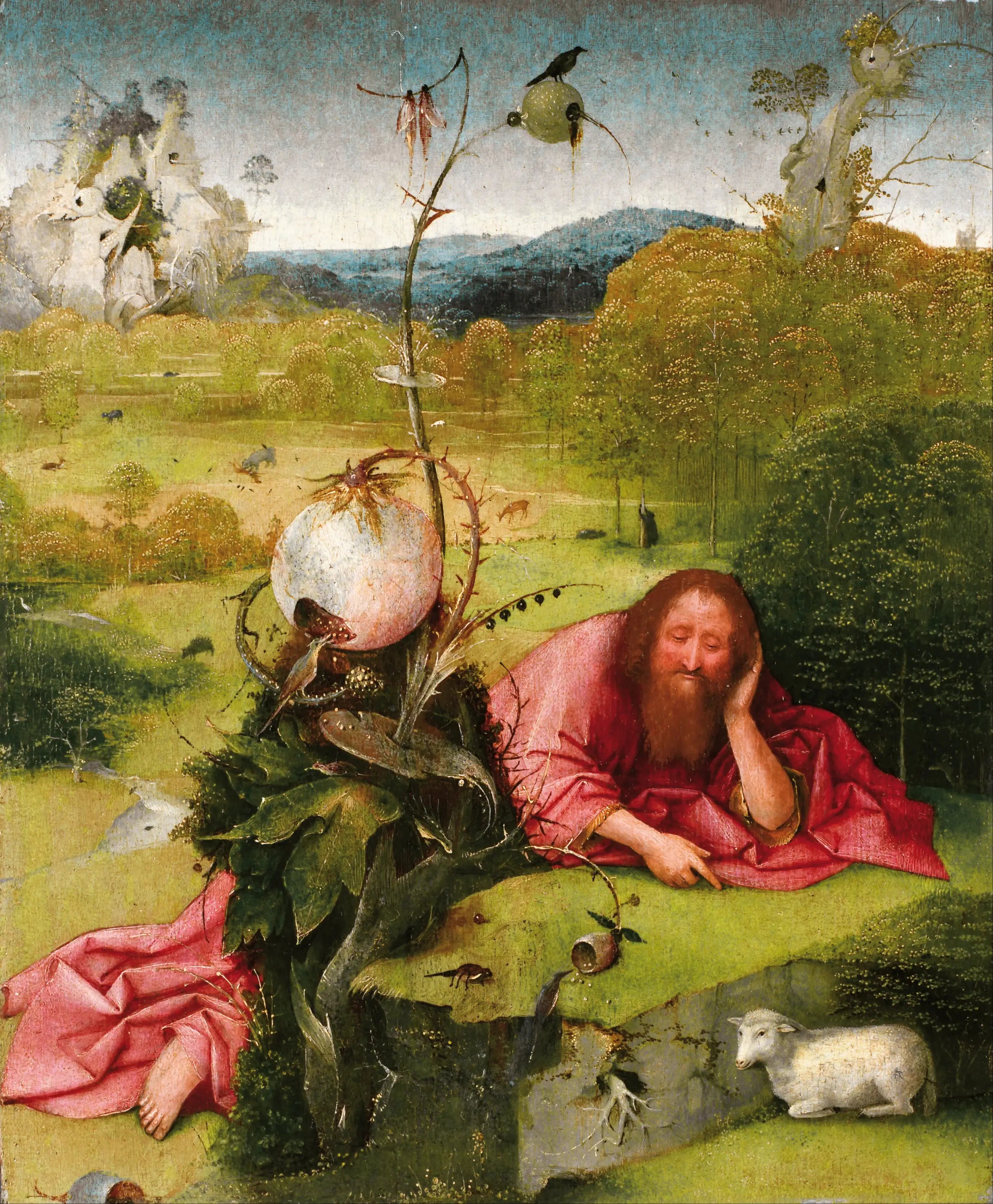 Saint Jean-Baptiste dans le désert - Hieronymus Bosch - Alpha Reproduction