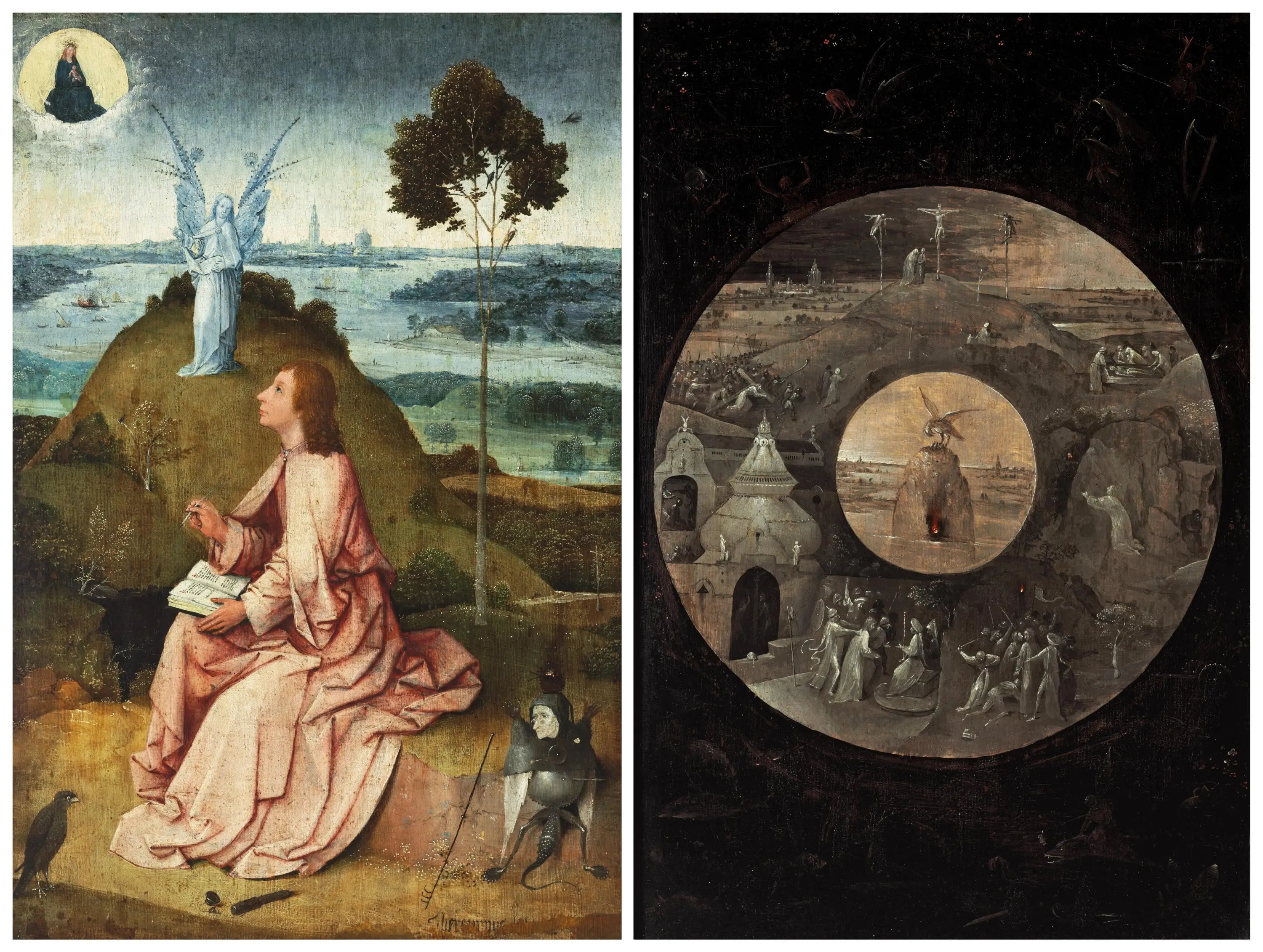 Saint Jean l’Évangéliste à Patmos - Hieronymus Bosch - Alpha Reproduction