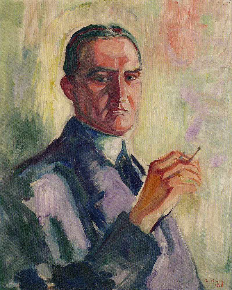 Reproduction du tableau « Jérôme Heyerdahl - Edvard Munch » par Alpha Reproduction en peinture à l’huile