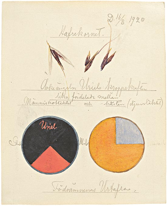 Oats, A Work on Cereals - Hilma af Klint