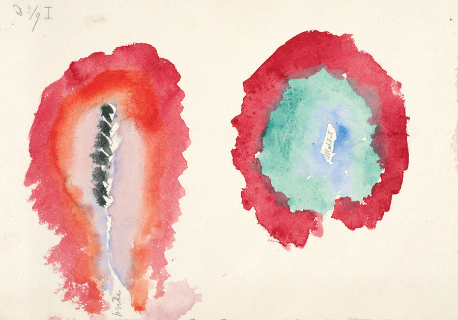 Wheat and Wormwood (1922) - Hilma af Klint