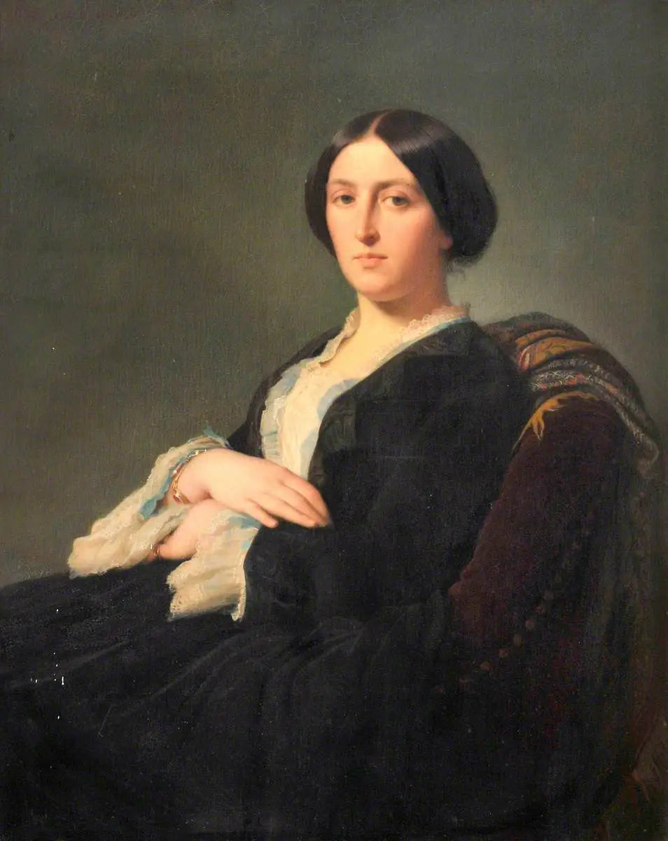 Mary Buddicom (1822-1892) née Marie Jeanne Hownam - Hippolyte Flandrin - Alpha Reproduction