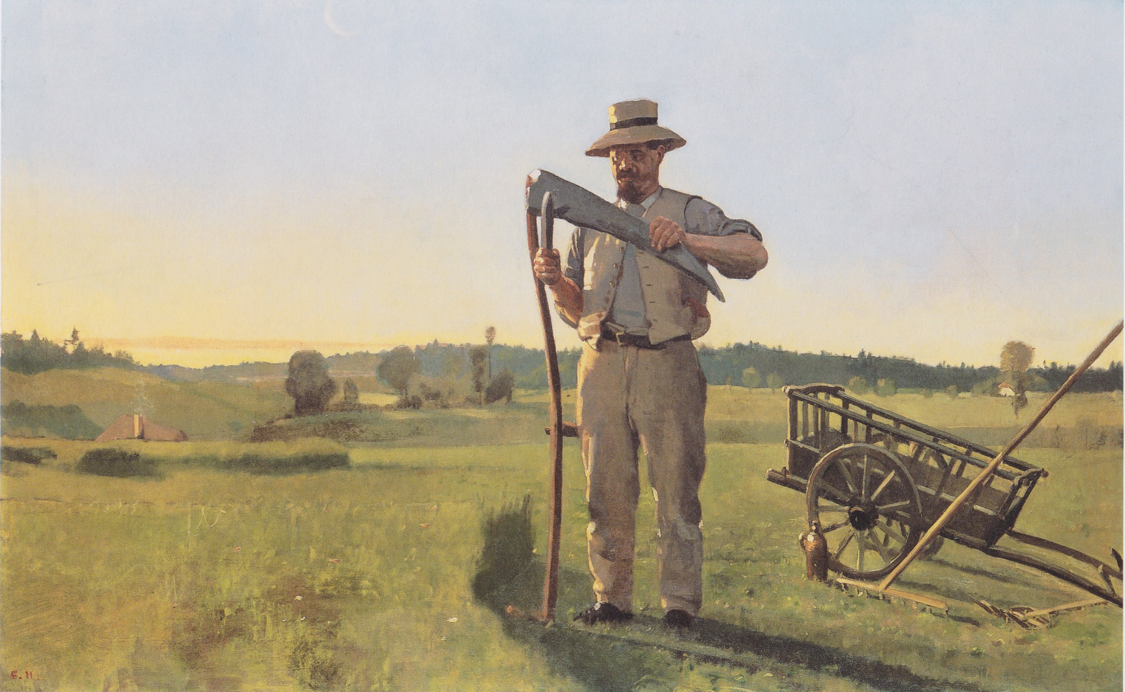 Le Faucheur - Ferdinand Hodler