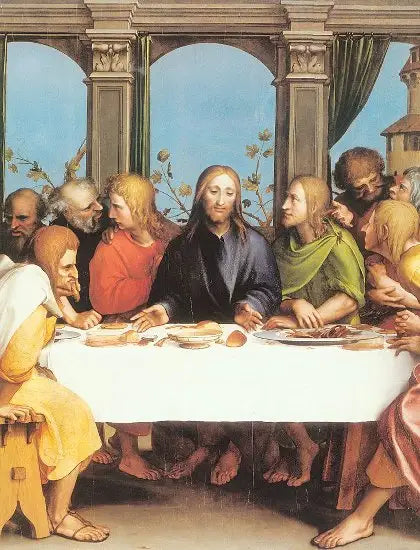 Last Supper - Hans Holbein הצעיר