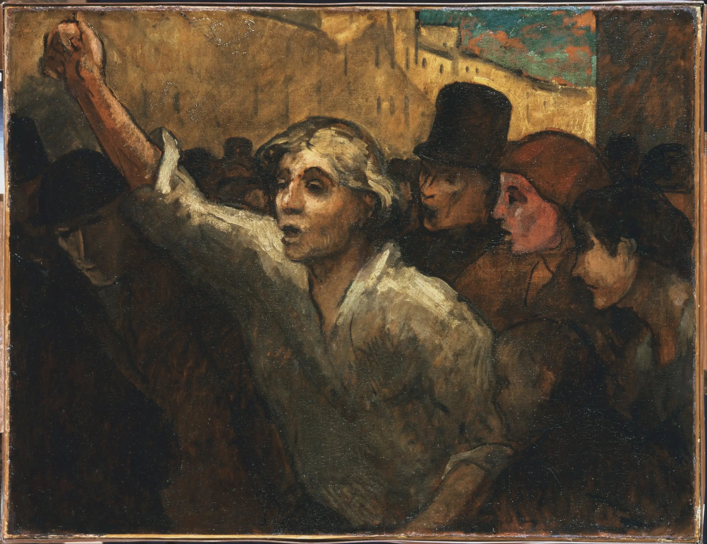 L’Émeute - Honoré Daumier - Alpha Reproduction