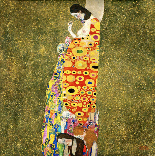 🌺 התקווה II – גוסטב קלימט (1907-1908)