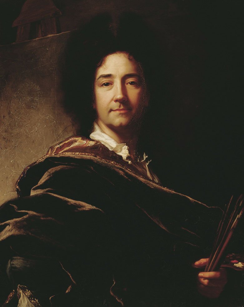 Autoportrait - Hyacinthe Rigaud