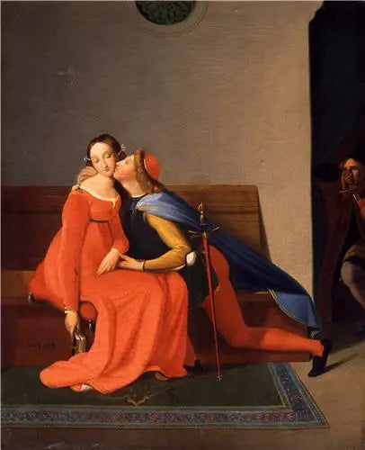 Paolo et Francesca - Jean-Auguste-Dominique Ingres - Alpha Reproduction