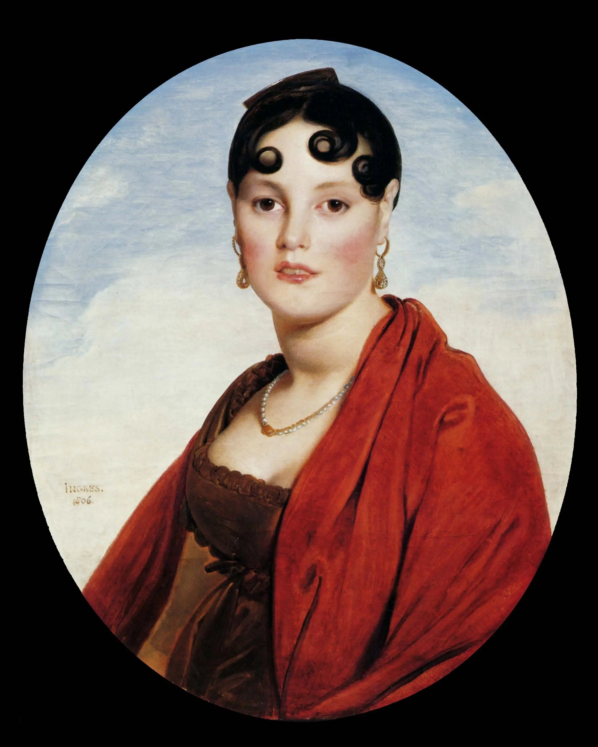 La Belle Zélie - Jean-Auguste-Dominique Ingres - Alpha Reproduction
