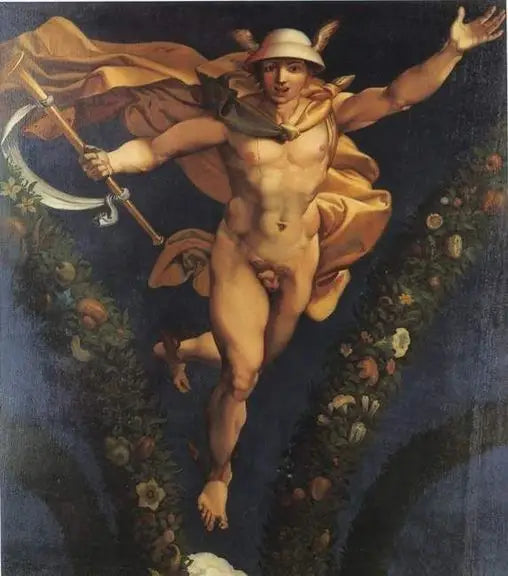 Mercure d’après la fresque de Raphaël à la Farnésine - Jean-Auguste-Dominique Ingres - Alpha Reproduction