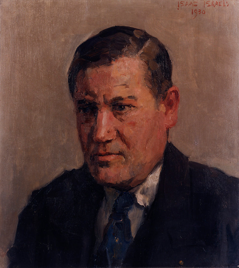 דיוקן האדריכל יאן ווילס (1891-1972) - אייזק ישראל