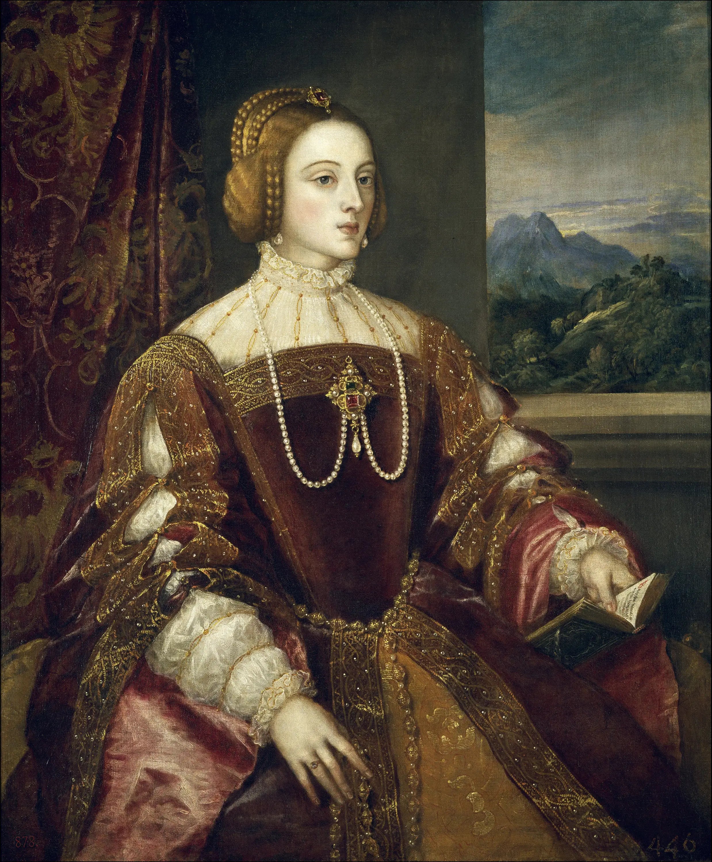 Portrait d’Isabelle de Portugal - Titian - Alpha Reproduction