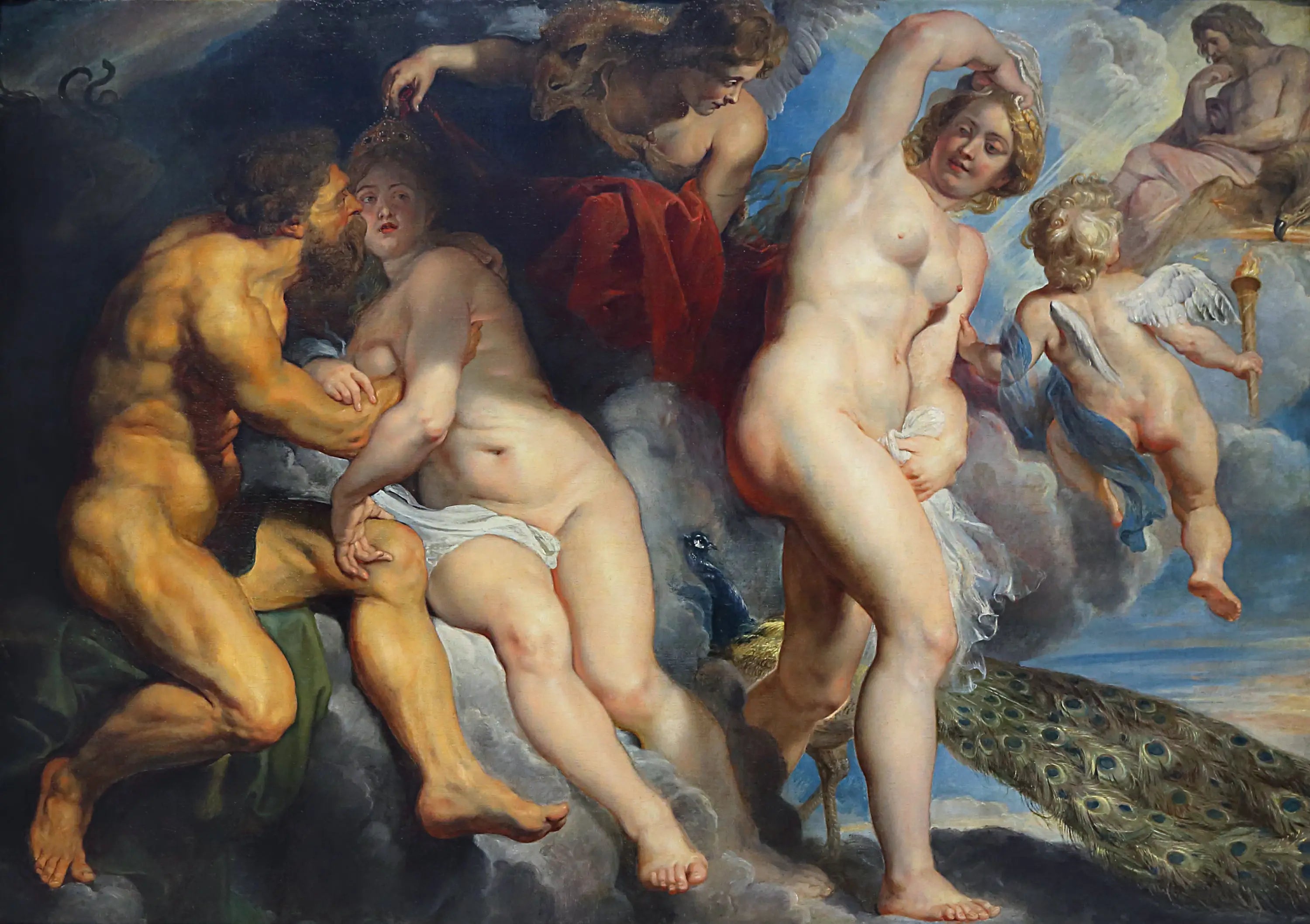 Ixion roi des Lapithes trompé par Junon qu’il voulait séduire - Peter Paul Rubens - Alpha Reproduction