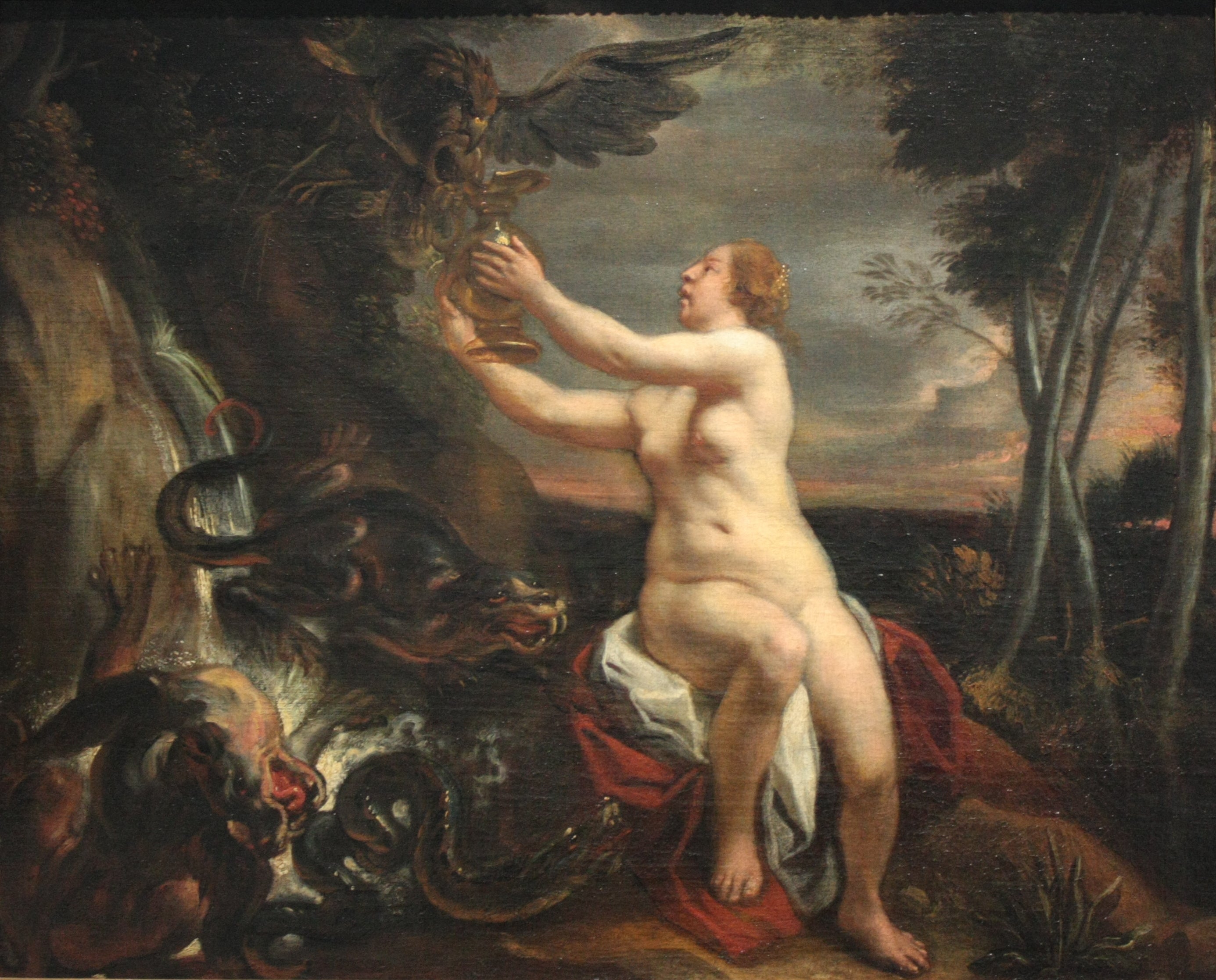 Hébé - Jacob Jordaens