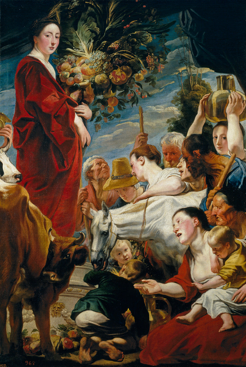 Offrande à Cérès - Jacob Jordaens1