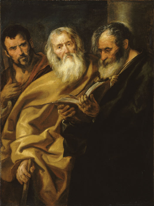 Saint Mathieu et deux apôtres - Jacob Jordaens1