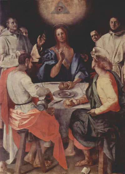 Souper à Emmaüs - Pontormo - Alpha Reproduction
