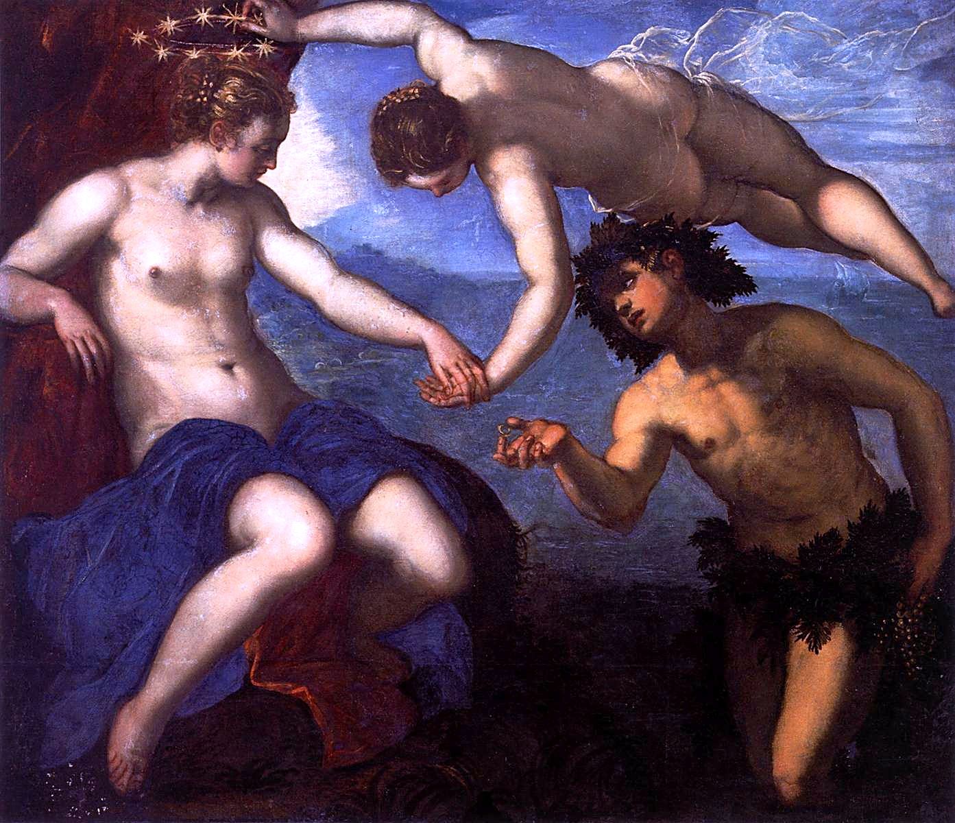 Bacchus et Ariane - Jacopo Tintoretto