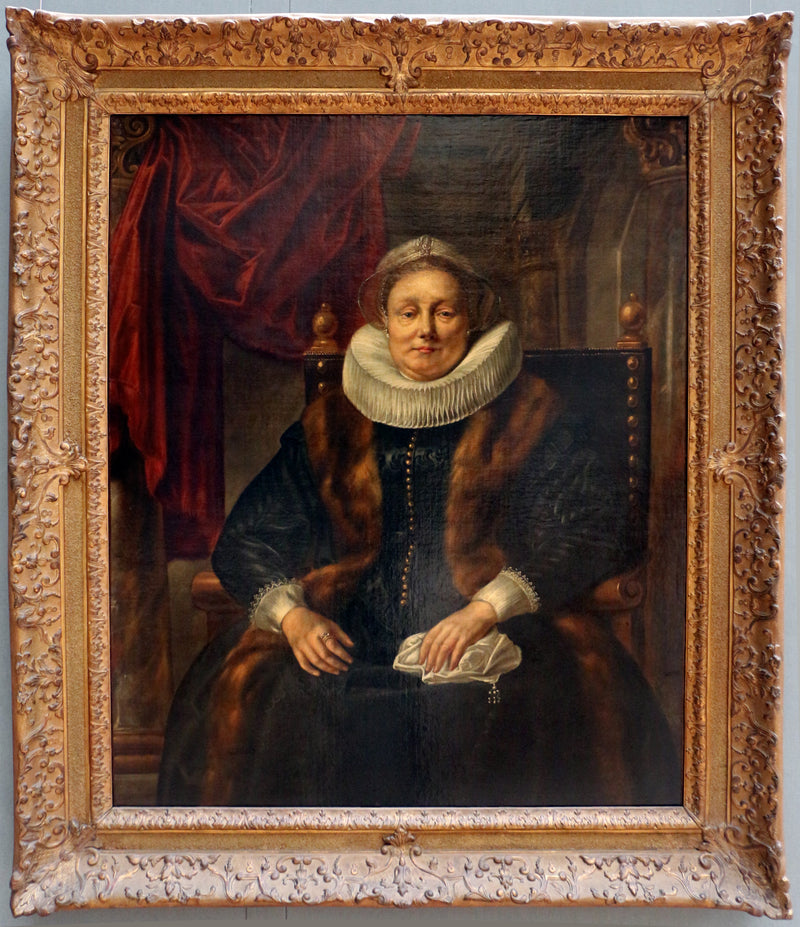 Portrait d'une femme inconnue - Jacob Jordaens1