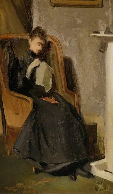 אישה תופרת - ג'יימס אבוט מקניל ויסלר