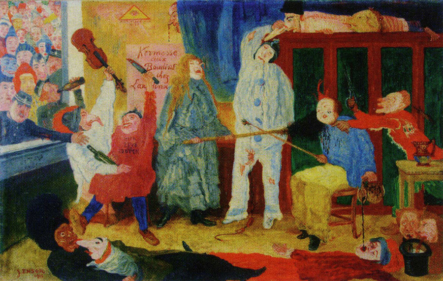 Skirmish of the Masks - James Ensor