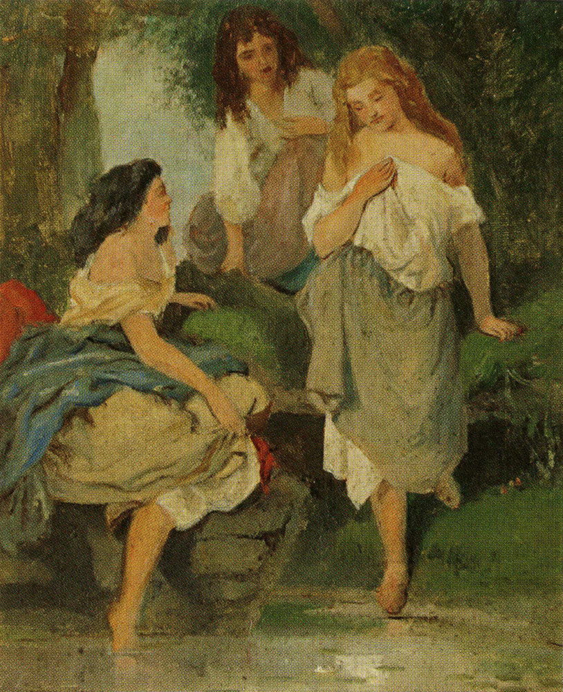 Young Girls by the Water - James Ensor