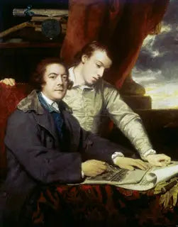James Paine architecte et son fils James - Joshua Reynolds - Alpha Reproduction
