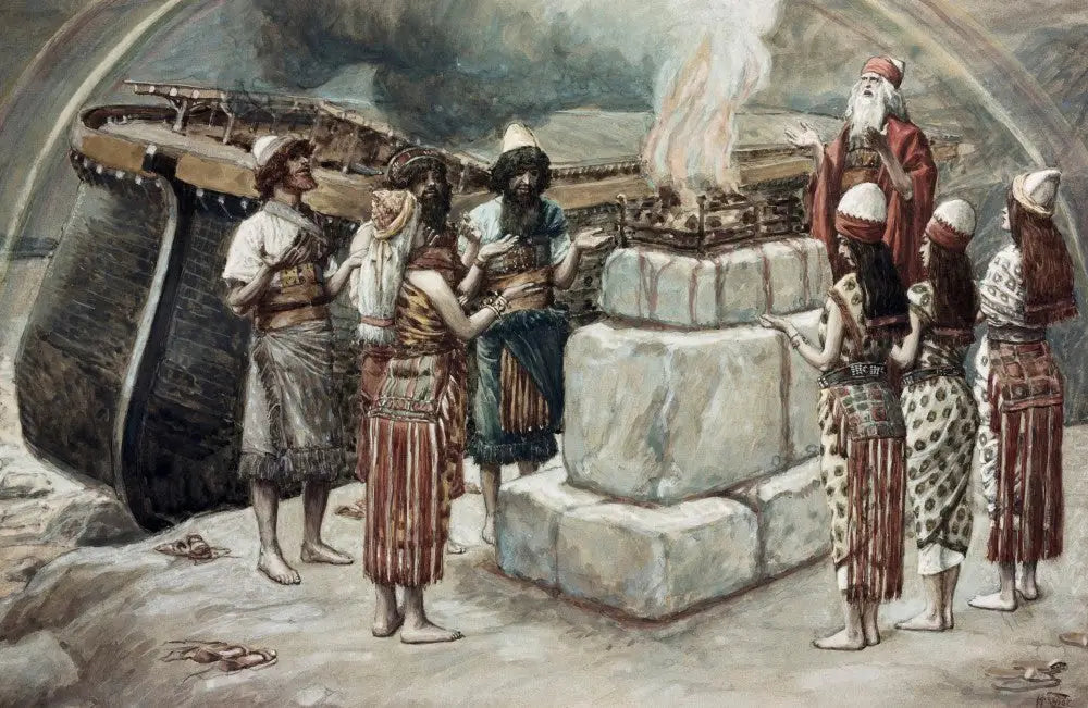 Le sacrifice de Noé - James Tissot - Alpha Reproduction