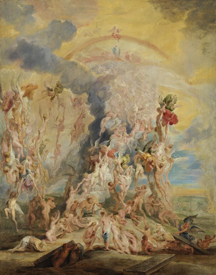 La résurrection des bienheureux - Peter Paul Rubens