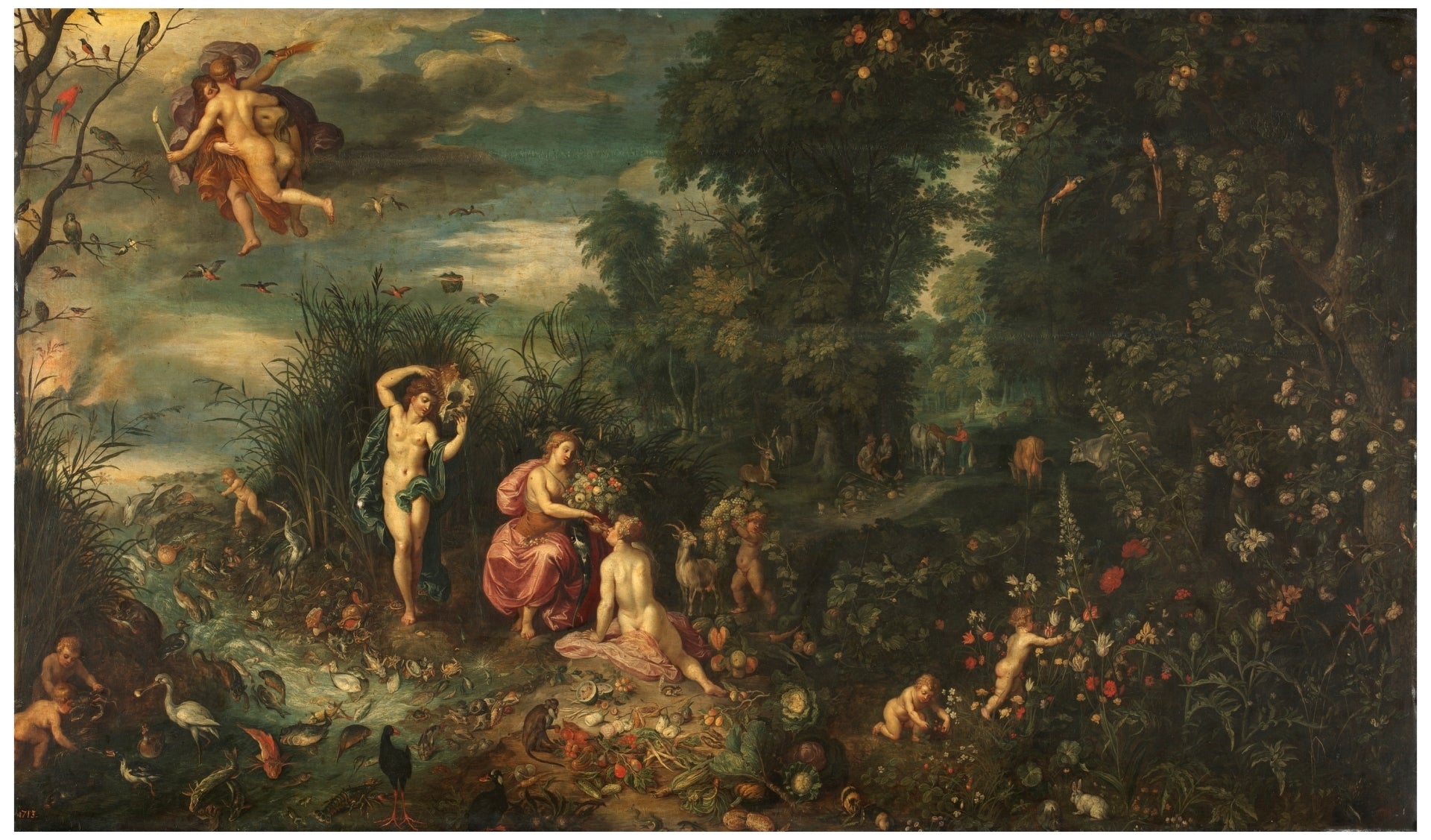 L'abondance et les quatre éléments - Jan Brueghel le Jeune