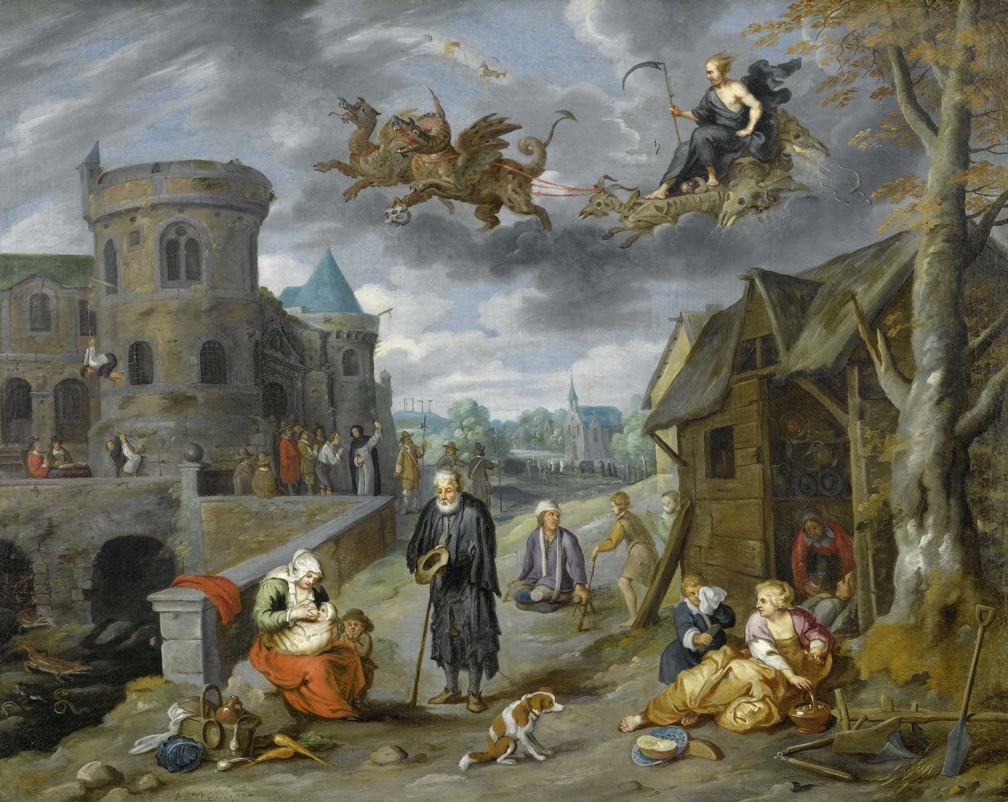 Les enfants de la planète Saturne - Jan Brueghel le Jeune