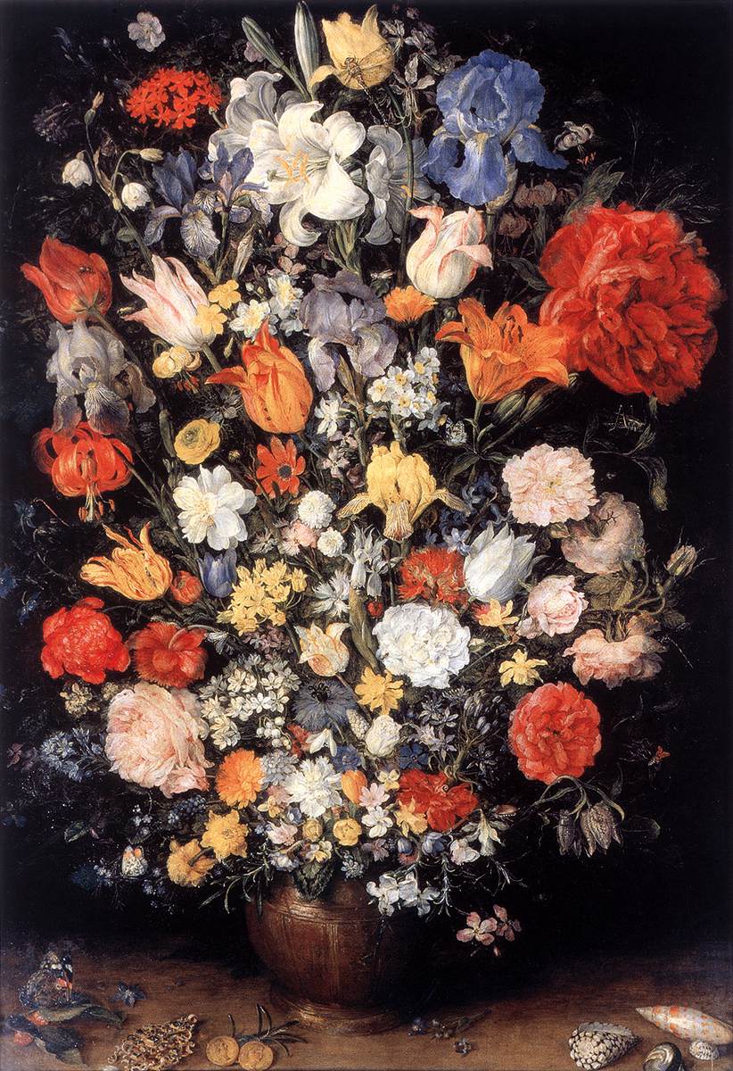 Vase de fleurs - Jan Brueghel l'Ancien