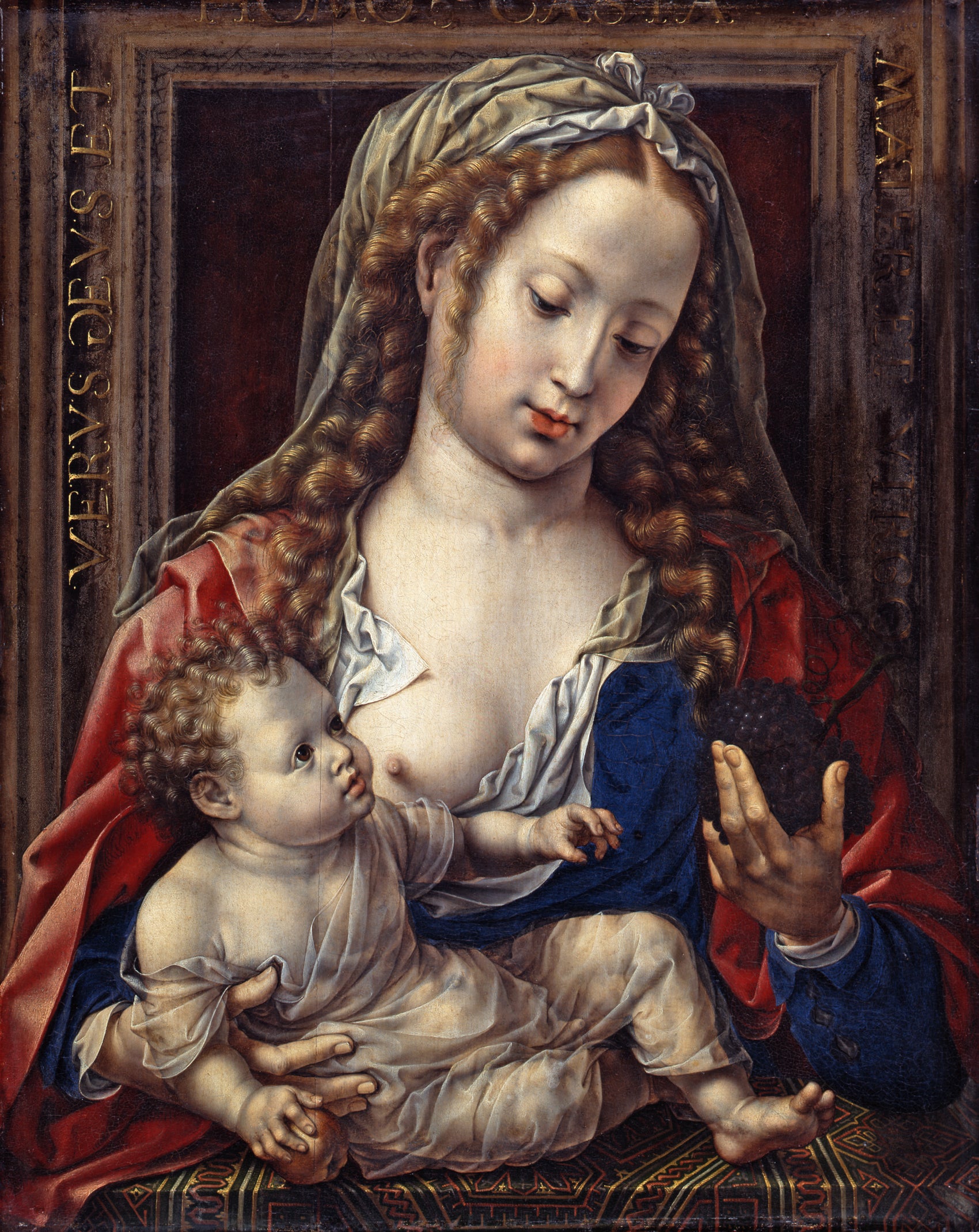 Marie avec l'Enfant Jésus - Jan Gossaert