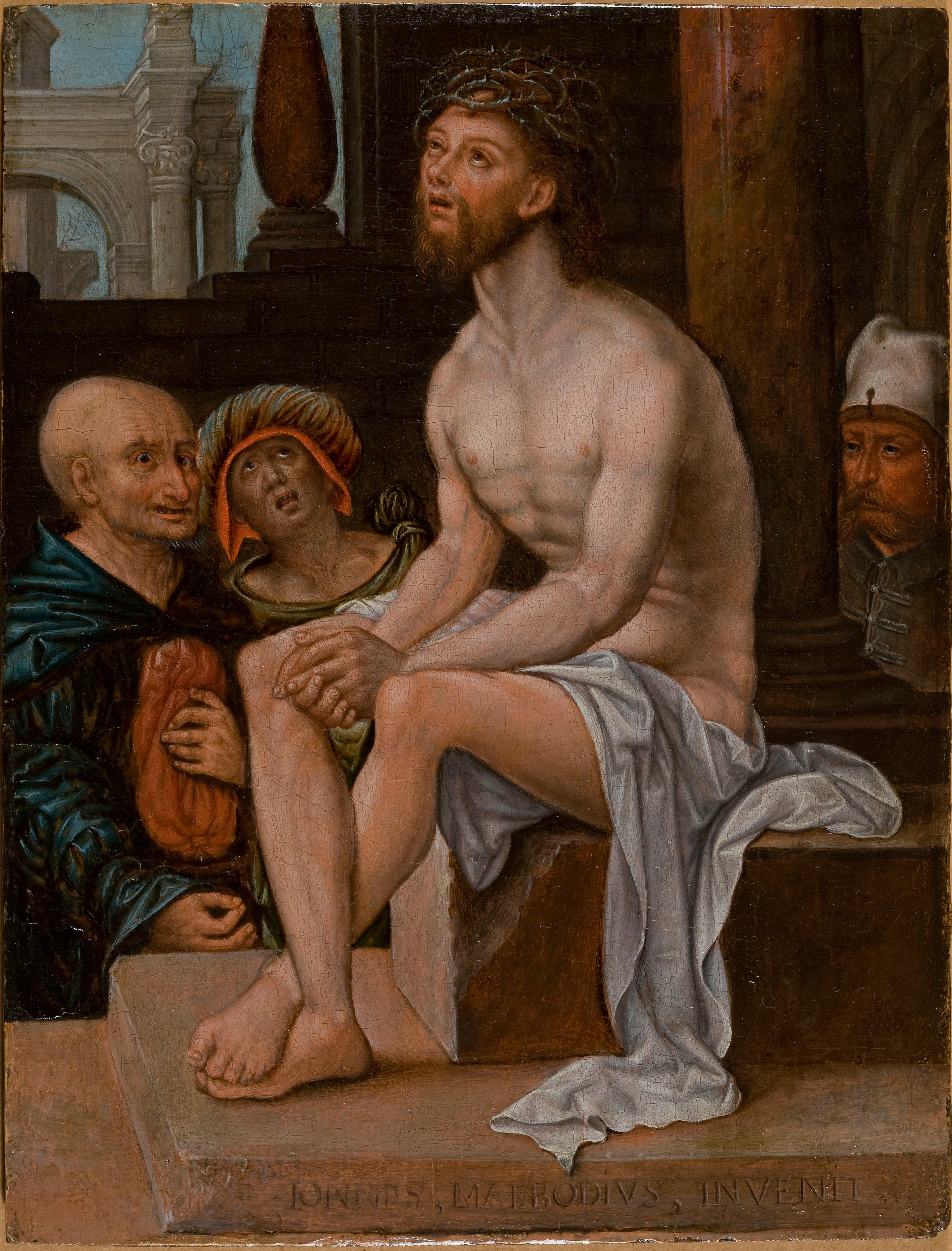 Le Christ aux outrages - Jan Gossaert