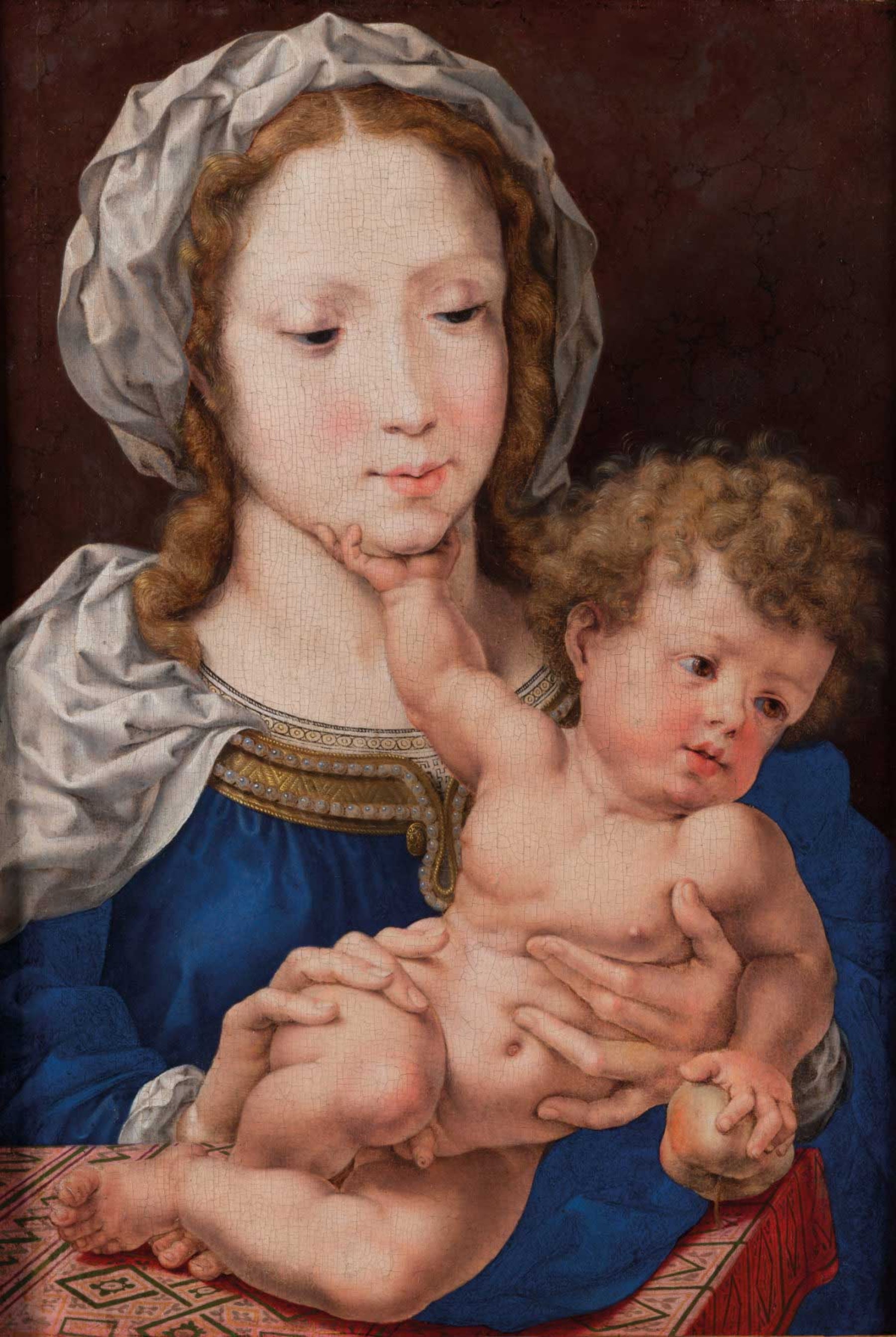 Vierge à l'enfant - Jan Gossaert
