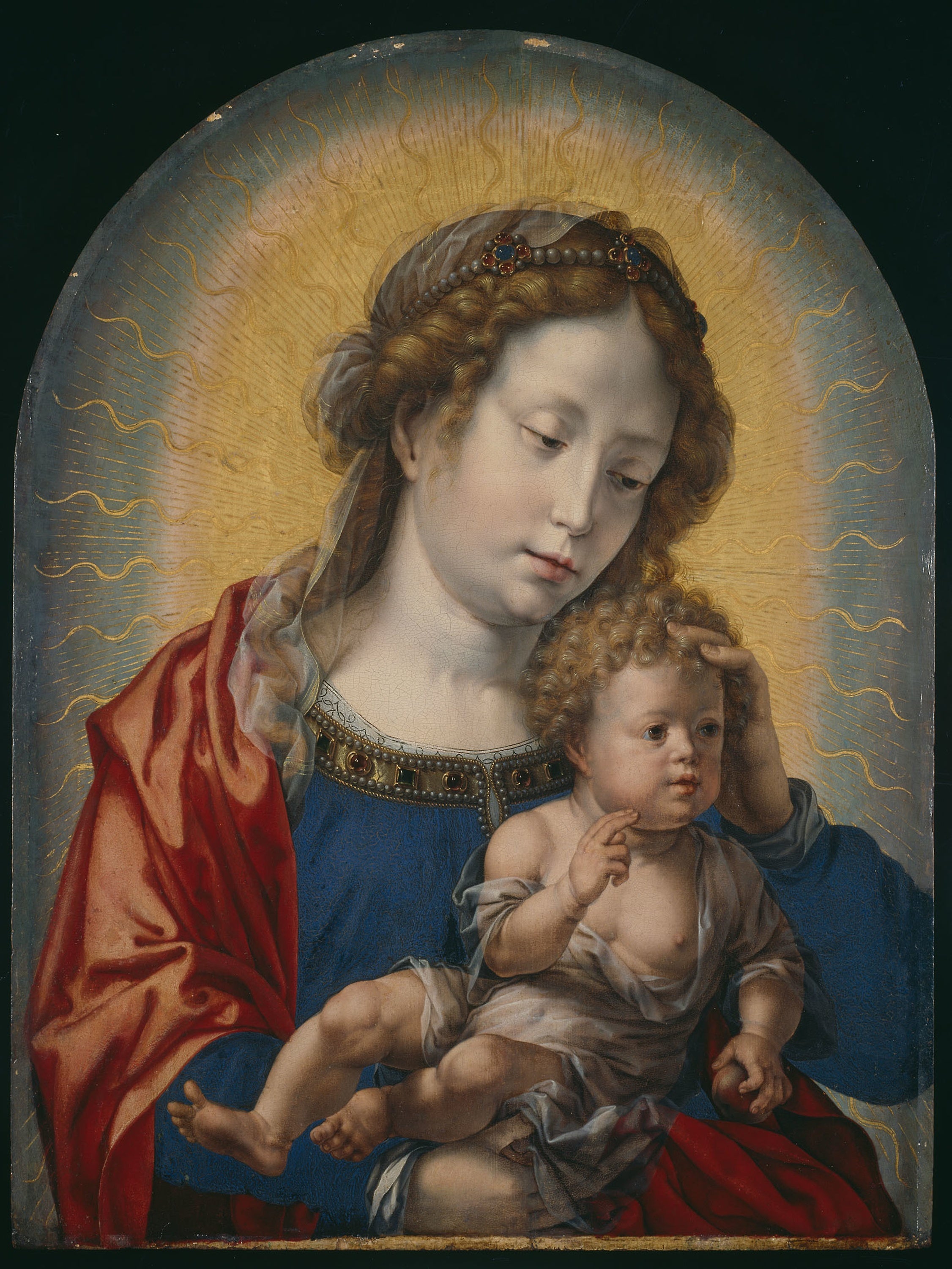 Vierge à l'enfant - Jan Gossaert