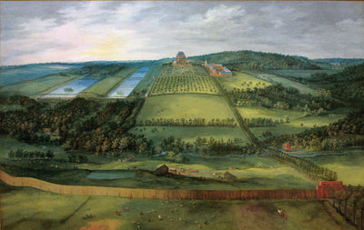 Vue du château de Mariemont - Jan Brueghel l'Ancien