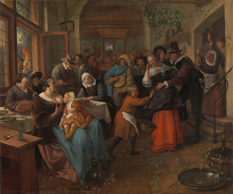 Un mariage au village - Jan Steen