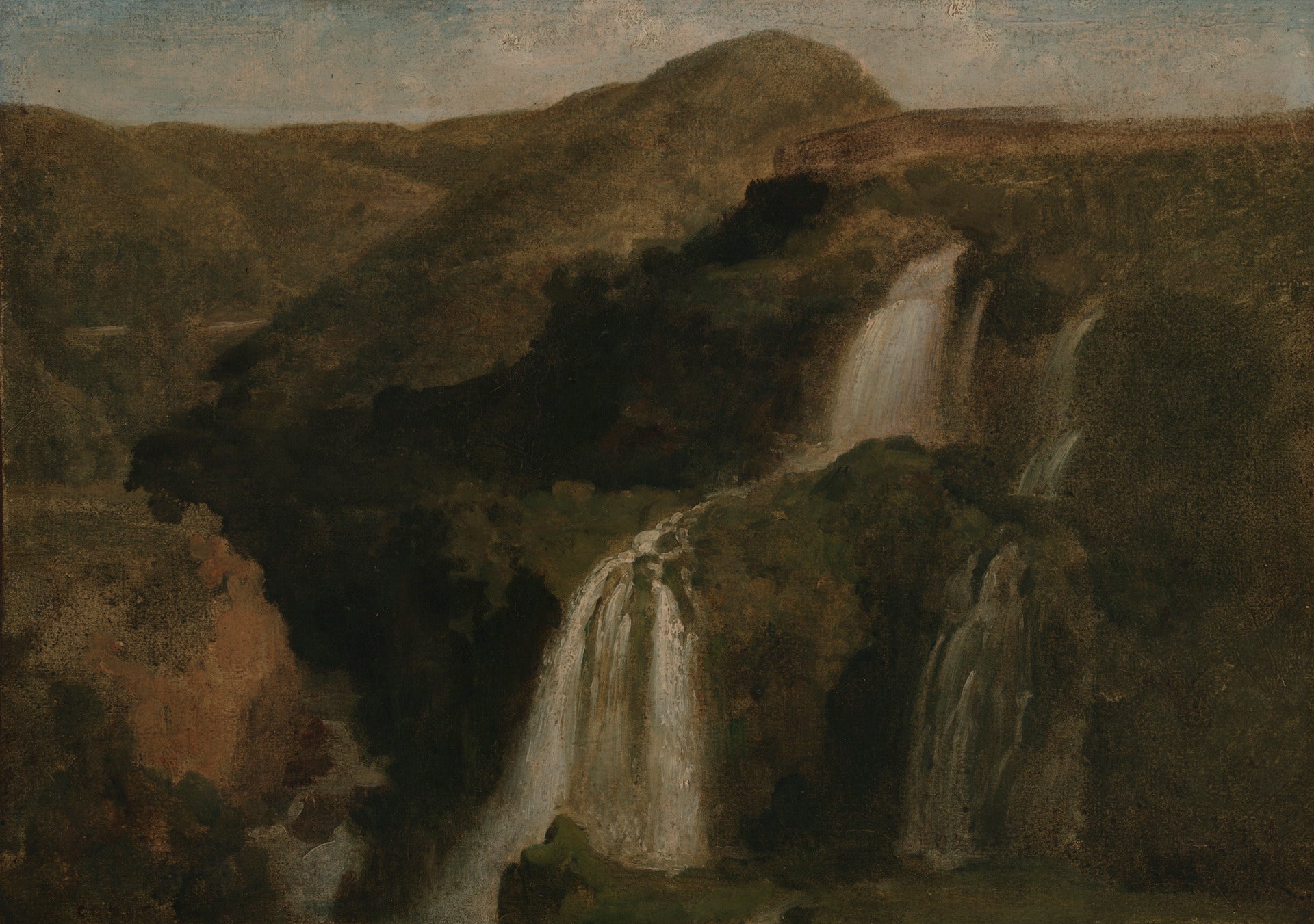 Chutes de Tivoli - Jean-Baptiste Camille Corot
