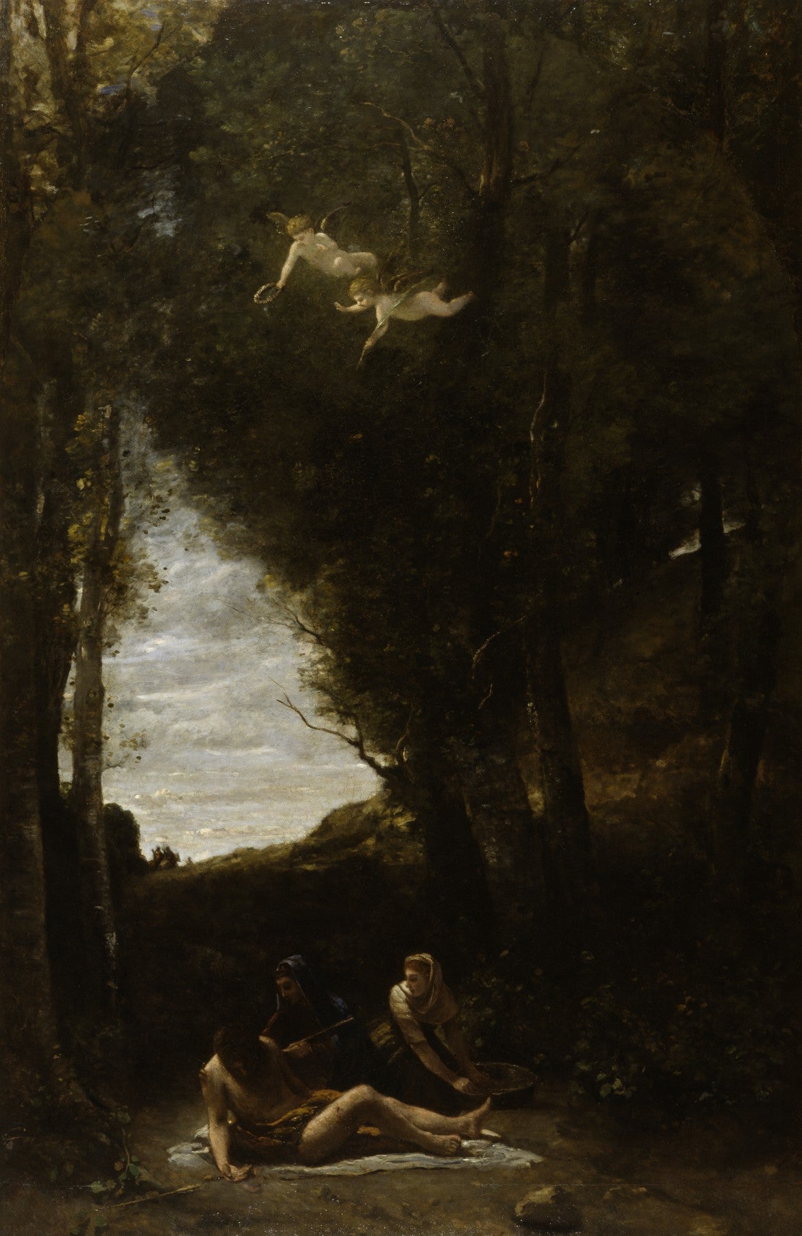 Saint Sébastien secouru par les Saintes Femmes - Jean-Baptiste Camille Corot