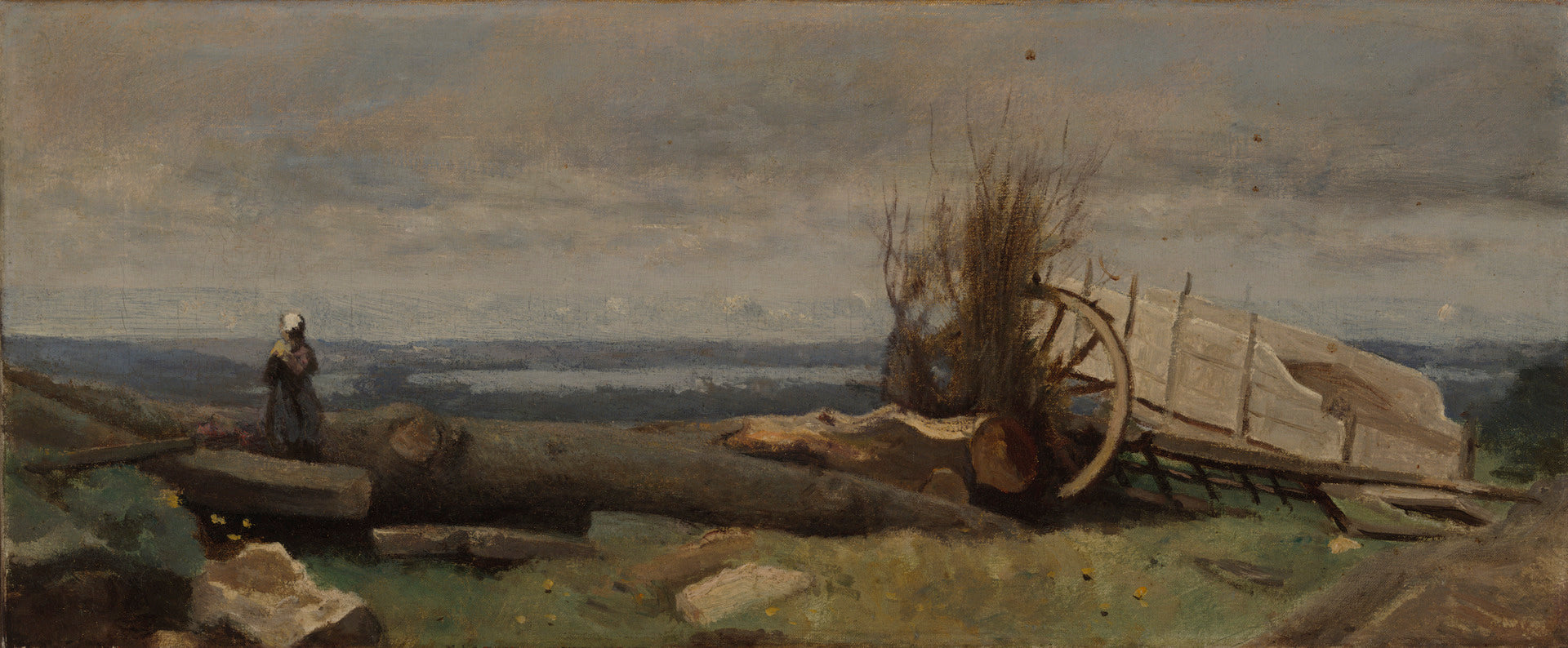 La plaine de la Beauce - Jean-Baptiste Camille Corot