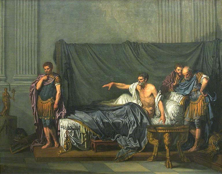 Septime Sévère et Caracalla - Jean-Baptiste Greuze