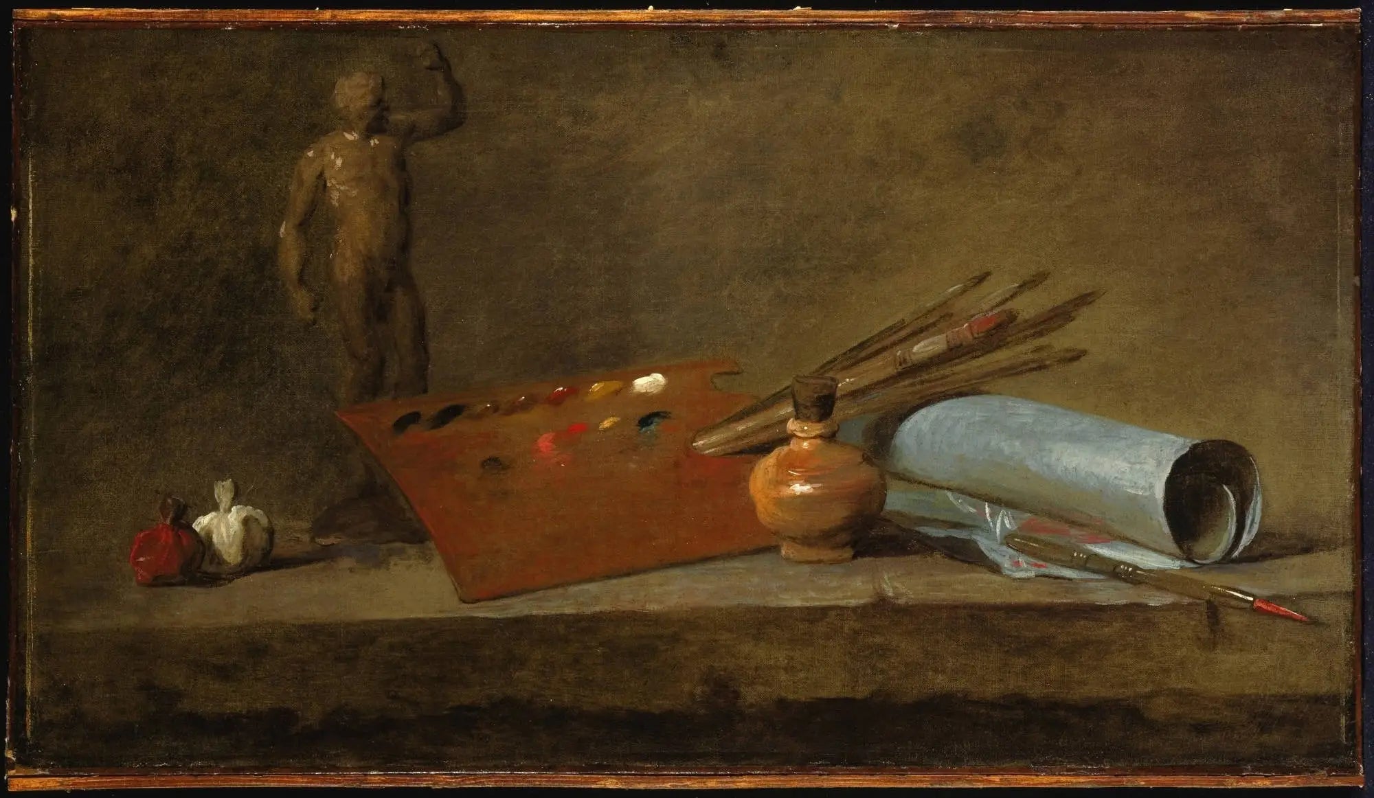 Attributs du peintre - Jean Siméon Chardin - Alpha Reproduction