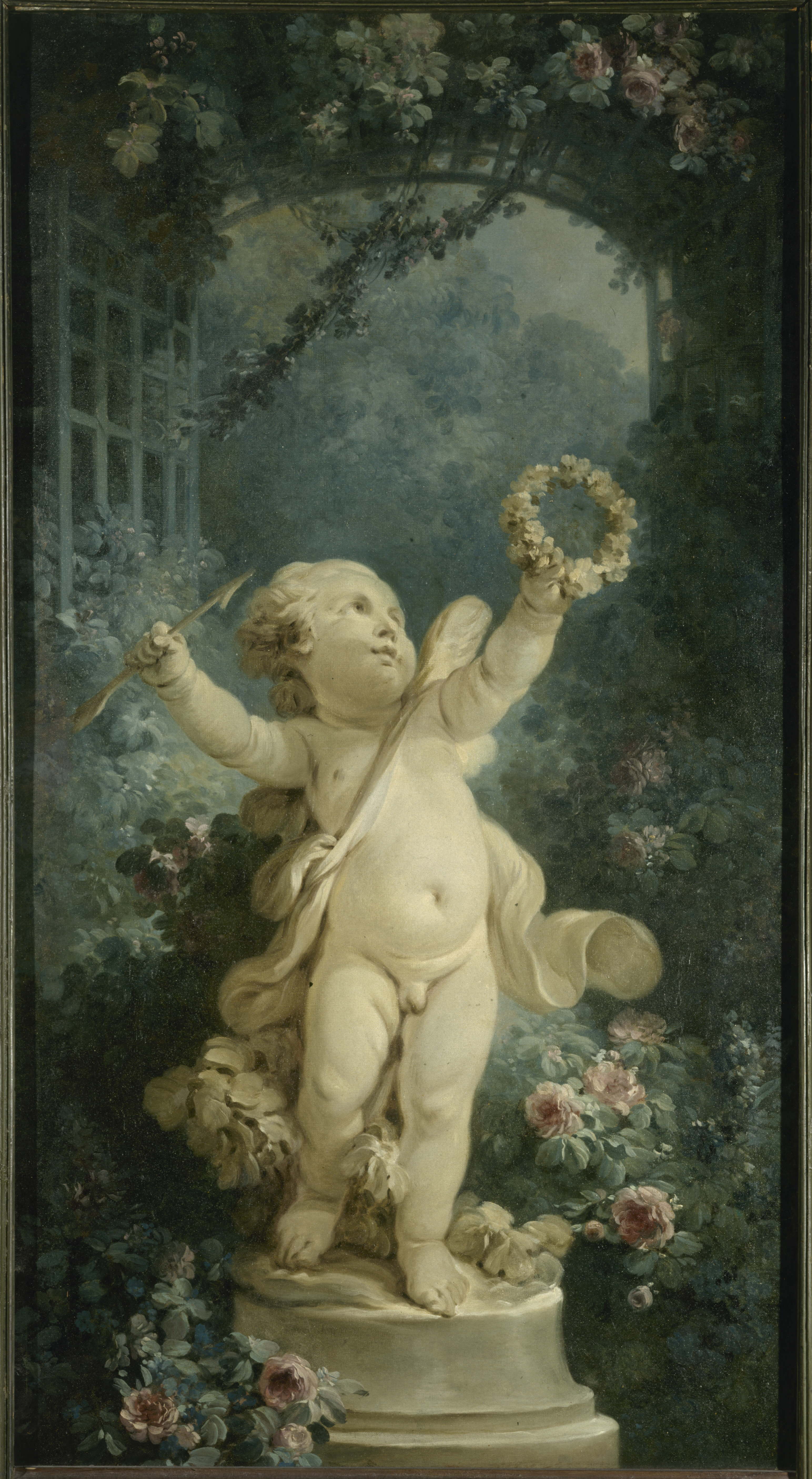 L'Amour triomphant - Jean-Honoré Fragonard